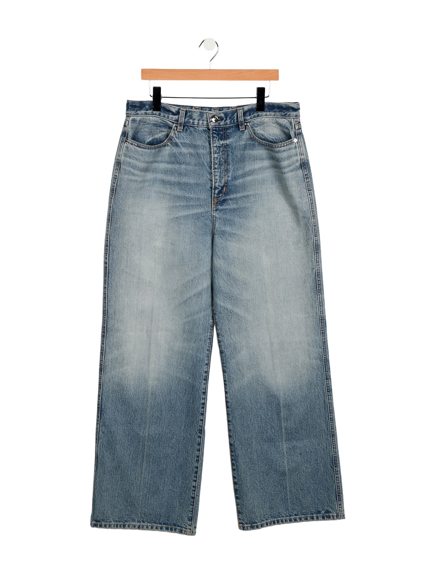 Rùadh High-Rise Wide Leg Jeans